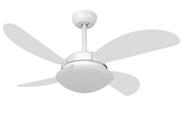 Ventilador de Teto Volare Branco Fosco Fly Moderno Luxo 127V