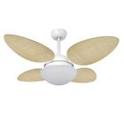 Ventilador De Teto Volare Branco Vd42 4 Pás Natural 127V