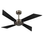 Ventilador De Teto Volare Bronze 4 Pás Preto 110V