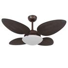 Ventilador De Teto Volare Café Vd300 4 Pás Tabaco 110V