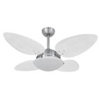 Ventilador de Teto Volare Petalo Palmae Branco 220V - CasaH