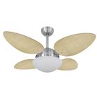 Ventilador de Teto Volare Petalo Palmae Natural 127V - CasaH