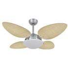 Ventilador de Teto Volare Petalo Palmae Natural 220V - CasaH