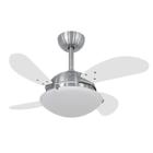 Ventilador De Teto Volare Vd300 Mini 4 Pás Branco 110V