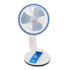 Ventilador dobravel Luminária Abajur LED Articulável Rotação 360 Graus Recarregável - Mundo Thata