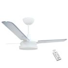 Ventilador Led Breeze Branco 110V 3 Pás Transparentes e Controle Remoto - Casa H