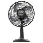 Ventilador Mallory Eco TS30, 30cm, 4 Pás, 3 Velocidades, Preto/Grafite - 110V