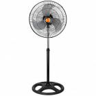 Ventilador Megastar FAN1815A 18" 3 Pas 75 Watts 110V ~ 60HZ - Preto - Mega Star