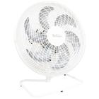 Ventilador Mesa Chão 50cm Plástico 200W Branco Industrial Turbo Turbão 6 Pá Bivolt 110V 220V Vitalex