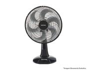 Ventilador Mesa Turbo Preto 6 Pas 30Cm 52W 127V