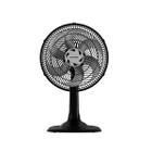 Ventilador Osc de Mesa Motor Turbo 52w 6 Pás 127v ou 220v Menos Ruído 30cm Ventisol