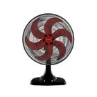 Ventilador Osc Mesa Turbo 6 50cm 6 Pás - 220v - Preto/vermelho - VENTISOL