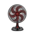 Ventilador Osc Mesa Turbo 6p 40cm Vermelho 220v Premium Ventisol