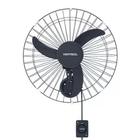 Ventilador oscilante parede 50cm bivolt preto grade aço premium ventisol