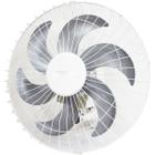 Ventilador Parede 50cm 200W Industrial Turbo Turbão 6 Pás Bivolt 110V 220V Branco Vitalex