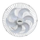 Ventilador parede 50cm turbão 6 pás oscilante branco bivolt