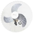 Ventilador Parede 60cm 200W Industrial Turbo Turbão 3 Pás Bivolt 110V 220V Branco Vitalex