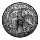 Ventilador Parede Oscilante 50 Cm Preto / Prata Bivolt