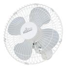 Ventilador Parede Venti-delta Biturbo 50cm - Grade De Aço Branco