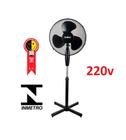 Ventilador Pedestal Coluna Ajustável 110/220 Silencioso