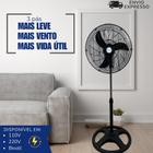 Ventilador Pedestal Coluna Ajustável 45cm 3 Velocidades12v Bivolt - Lartec