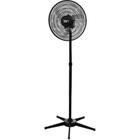 Ventilador Pedestal Oscilante Bivolt Grade de Aço 60cm Preto 140 Watts TRON