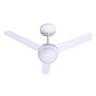 Ventilador Teto Aliseu Alisclean Branco Controle Parede