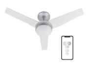 Ventilador Teto Aliseu Controle Bluetooth - Cristal - 110 Cm