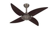 Ventilador Teto Bronze Quad 4 Pás Potente Quarto Ventax 220V