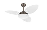 Ventilador Teto Pétalo 3 Pás Bronze Silencioso Ventax 110V