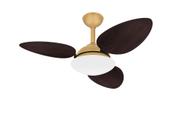 Ventilador Teto Pétalo Dourado 3 Pás Econômico Ventax 220V