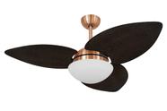 Ventilador Teto Volare Cobre Dunamis S3 Palmae Tabaco 220V