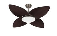 Ventilador Teto Winds Bronze 4 Pás Mdf Potente Ventax 110V