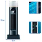 Ventilador Torre Silencioso Com Controle Remoto E Led - CLIMATIZA