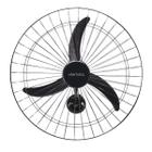 Ventilador Ventisol Profissional New Parede 60cm Black 127V