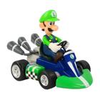 Verde Yoshi Donkey Kong Bowser Luigi Toad Princesa Peach Super Mario Pull Back Car Action Figures - Bandai