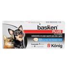Vermífugo Basken Plus König p/ Cães e Gatos até 2,5kg c/ 4 Comprimidos