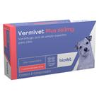 Vermífugo Biovet Vermivet Plus 660 mg para Cães - 4 Comprimidos