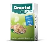 Vermifugo Drontal Gatos com 4 comprimidos - Elanco
