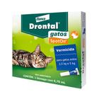 Vermífugo Drontal SpotOn 0,70ml para Gatos de 2,5kg à 5kg