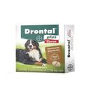 Vermifugo para Cães Drontal Plus Sabor Carne 35kg com 2 comprimidos - Bayer