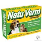 Vermífugo para Cães e Gatos Natu Verm Comprimido - 4 comprimidos