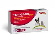 Vermífugo Top Gard Plus 600mg 4cp para Cães - Vansil