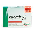 Vermífugo Vermivet Plus 10Kg 4 Comprimidos - Biovet