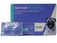 Vermífugo Vermivet Plus 330mg C/ 2 Comprimidos P/ Cães - Biovet