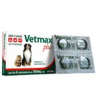 Vermífugo Vetmax Plus - 4 Comprimidos 700mg - Vermicida