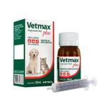 Vermífugo Vetmax Plus Suspensão Oral para Cães e Gatos Vetnil 30ml