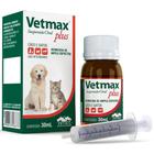 Vermífugo Vetmax Plus Suspensão Vetnil Cães E Gatos 30ml