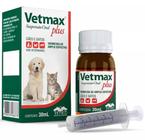 Vermífugo Vetmax Plus Suspensão Vetnil Cães E Gatos 30ml