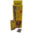 Vermitril Comprimidos Mastigáveis Antipulgas e Carrapatos para Cães e Gatos Sabor Carne, Para Todas as Raças e Tamanhos - Vila Flor